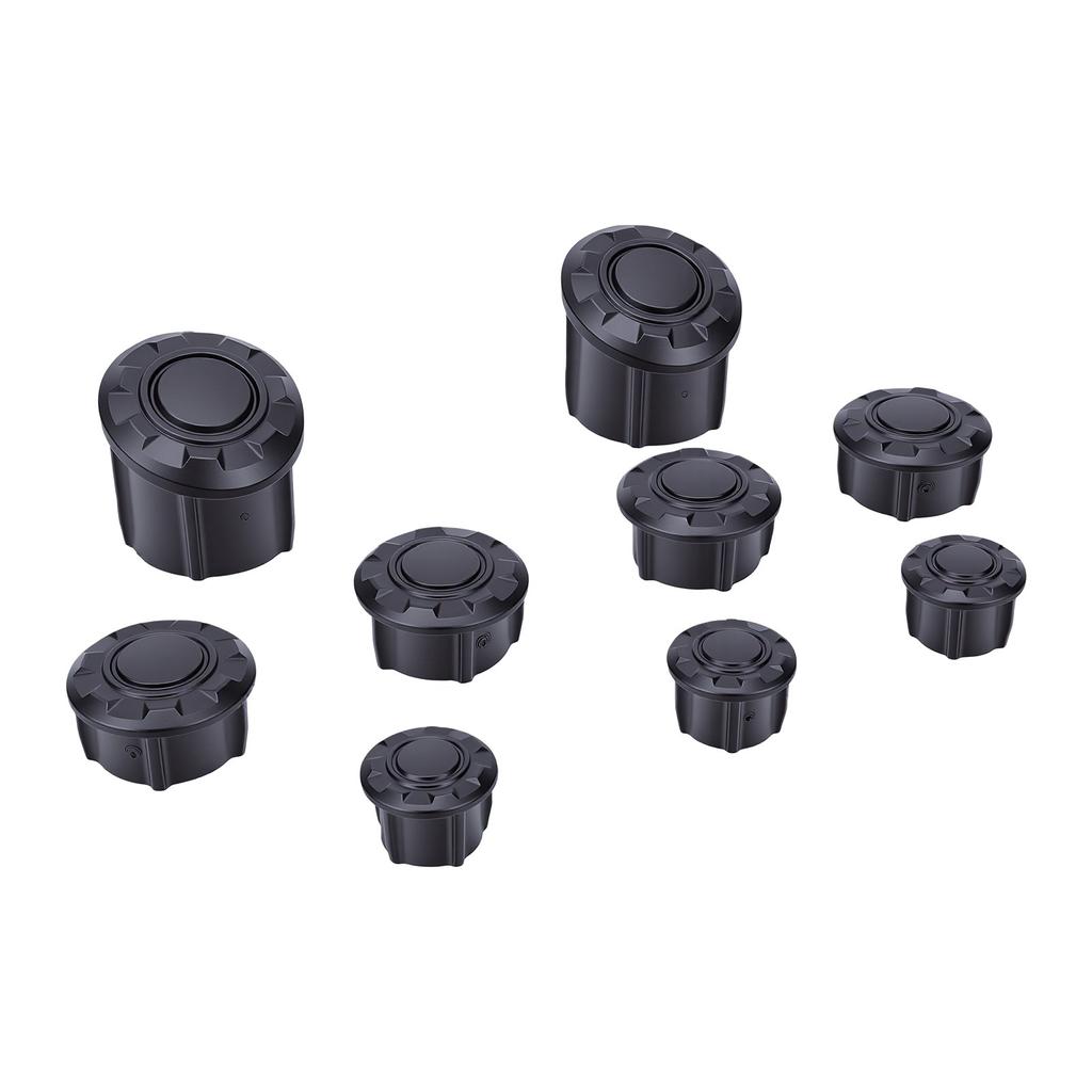 9pcs Motorcycle Frame Hole Caps ABS Plastic Frame Hole Plugs Replacement for R1250GS LC R 1200 GS Adventure Adv 2022