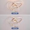 Hot Modern Led Ceiling Lights For Living Room Bedroom Study Room Decoration Led Ceiling Lamp Smart Home Alexa Black/Chrome/Gold
