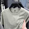 Men's Mercerized Cotton Short Sleeve Crew Neck T-Shirt