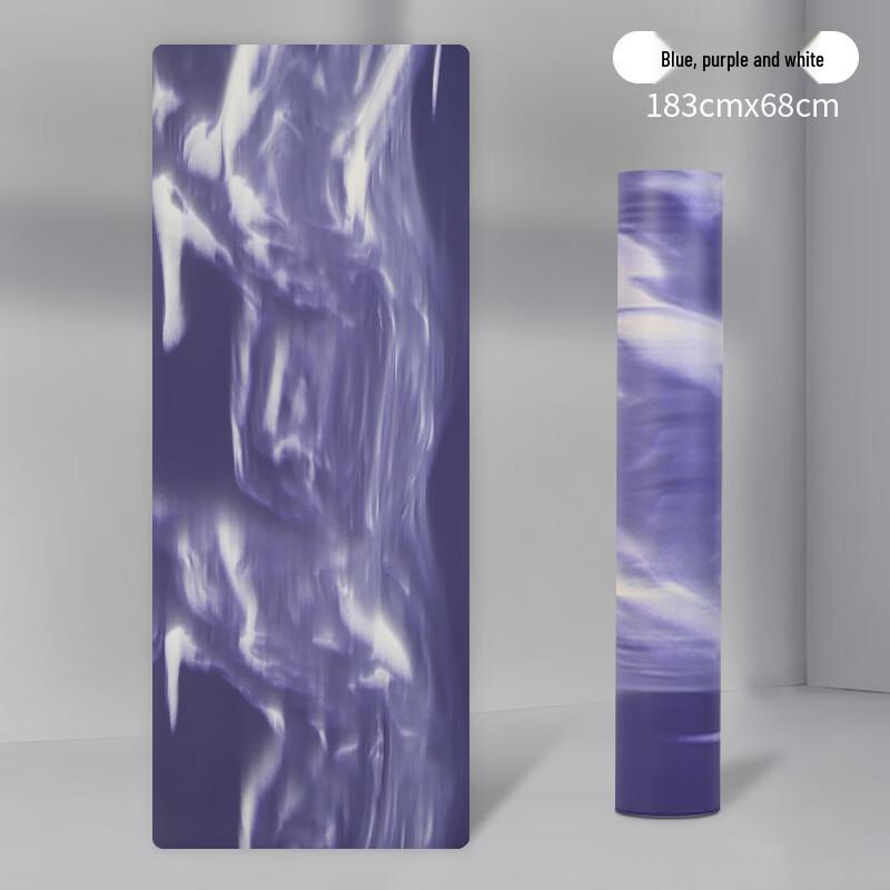 LISM Non-Slip Color-Block Yoga Mat