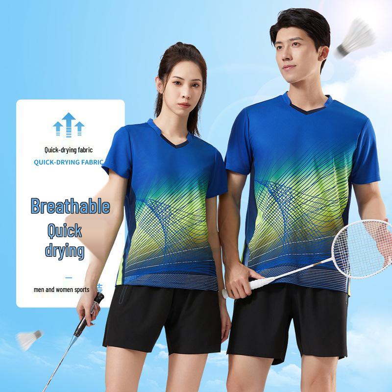 

Мужской быстросохнущий летний комплект для бега: Футболка с коротким рукавом и шорты - Повседневный костюм-двойка L