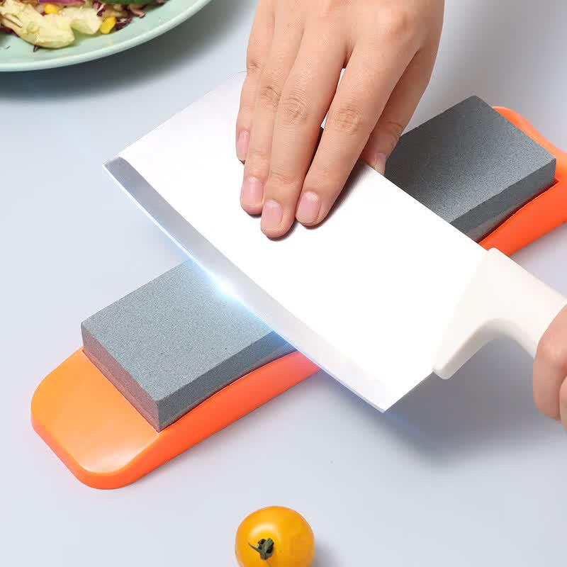 BaiJie Double-Sided Sharpening Stone with Base