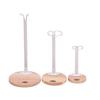 Wooden Base Doll Display Holder Plastic Support Action Figure Stand Doll Stands  Home Decoration