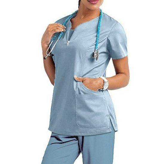 Women's Quick-Drying Dental Surgery Handwashing Gown & Nurse Uniform