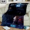 3D-Retro-Spiel StarCraft Gamer-Decke, weiche Überwurfdecke für Zuhause, Schlafzimmer, Bett, Sofa, Picknick, Reisen, Büro, Ruhedecke, Decke, Kinder
