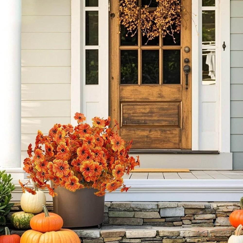 Fake Plants Artificial Pansy Flowers DIY Floral Simulation Flowers  Valentine's Day Gift