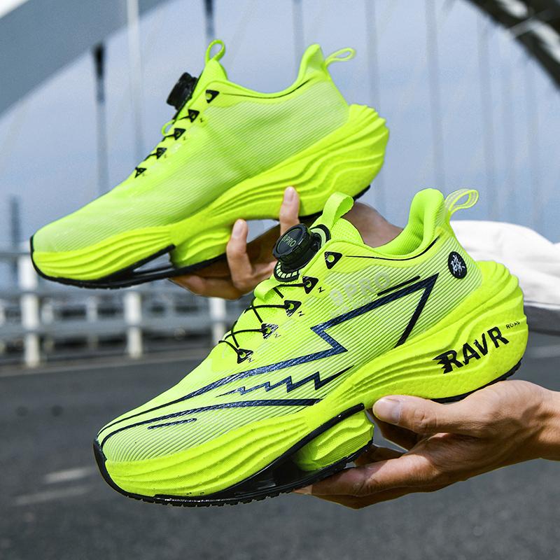Mens Running Shoes 2026 Ultra Light Breathe Mesh Cushioning Wear Resistant Outdoor Training Marathon Jogging Sneakers for Man