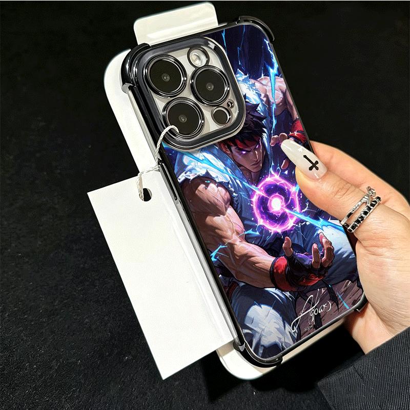 S-Street F-Fighters Soft Phone Case For Xiaomi Poco X7 X8 Pro Max X6 X5 X3 F8 Ultra F7 M8 M7 M5S Redmi 15C 15A 15 14C 13C 12C 13