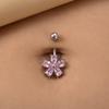 Crystal Navel Ring Stainless Steel Body Piercing Jewelry Belly Button Rings  Sexy