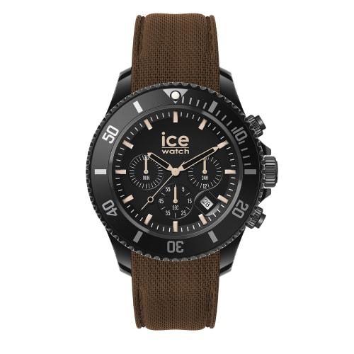 

Official Ice Watch Chronograph Men s Watch 020625, Black/Brown, Large