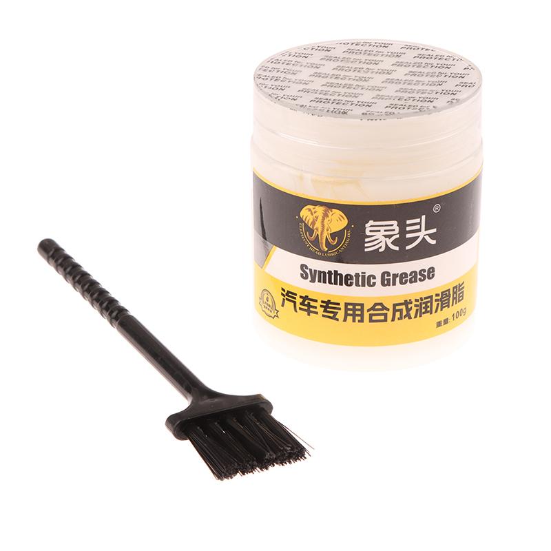 1 Set Auto Grease Car Sunroof Track White Synthetic Grease Lubricating Oil Door Abnormal Synthetic Grease For Car Care