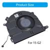 CPU Fan Laptop Cooling Fan DC5V 0.5A 4pin CPU Coolers for 15 2 G3 4 5 Laptop Heatsink Part