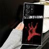 System Of A Down Case for Samsung Galaxy S25 S24 S23 S22 Ultra Soft Phone Cover S25 Edge S21 Plus S20 FE S10 + Black Cover