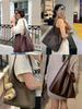 Koujia Genuine Leather Retro Shoulder Bag
