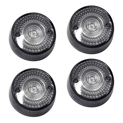 MADMAX MM11-H003-SM-4 Honda Super Cub C50/C70/90 Standard / Deluxe Blinkergläser Rauch 4er Set