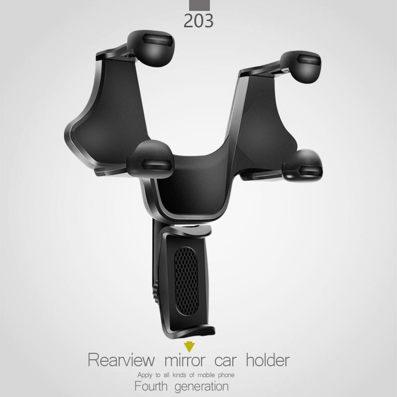 360° Multifunctional Rearview Mirror Car Phone Holder with AR Navigation Standard стандартный