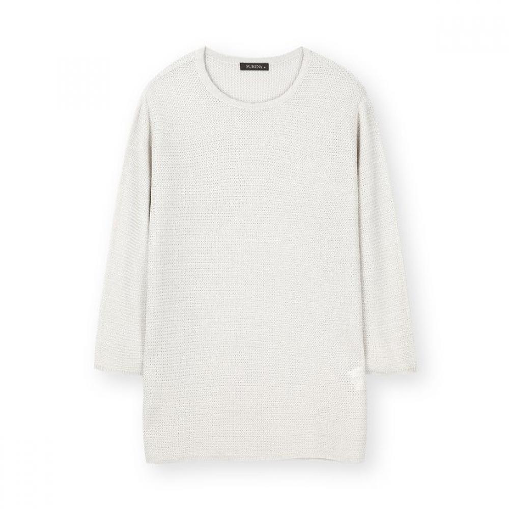 Furina NaTural High End Linen blEnd T shirT beige/M (90)
