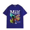 Man L Love Fish Funny Ocean Meme Graphic T Shirts Harajuku Y2k Short Sleeve Tshirts Men Women Clothing Casual Oversized Tshirt