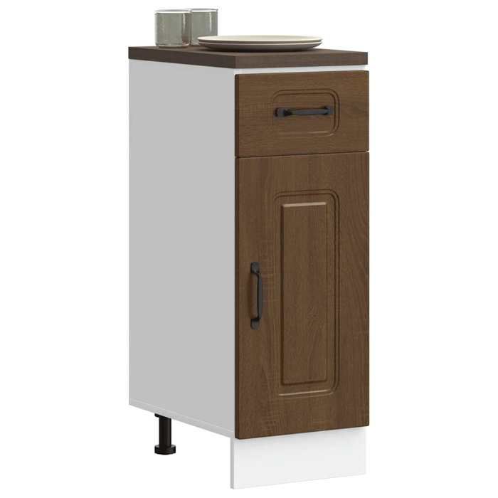 VidaXL Armoire de cuisine Kalmar chêne marron bois d'ingénierie 853464
