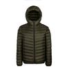 Down Jacket Men's White Down Super Light Down Jacket Men's Lightweight Thermal Coat Hooded Feather Coat