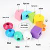 Wooden Toddler Beading Toy with Colorful Stacking Blocks