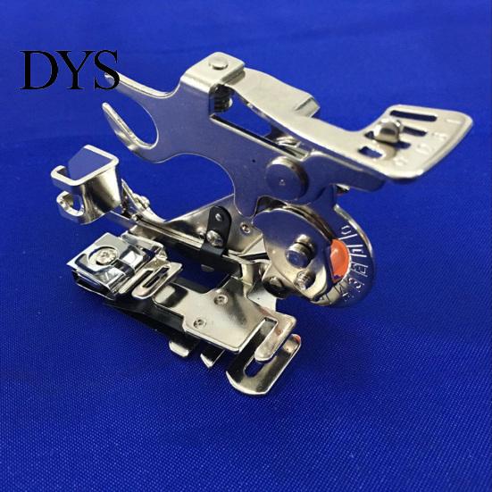 Prensatelas con volantes ajustable para máquina de coser Singer Brother Juki de vástago bajo