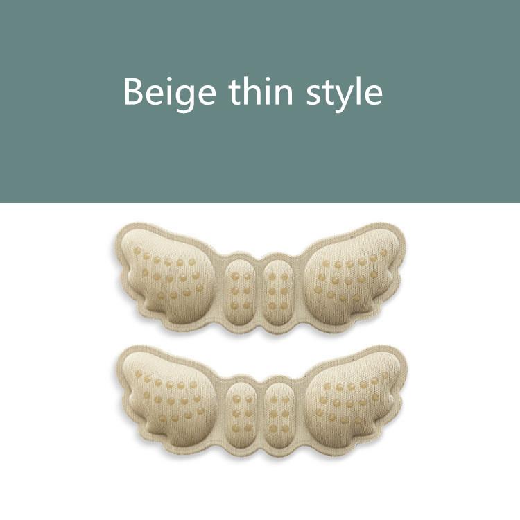 Butterfly High Heel Stickers Adjust Size Adhesive Heel Liner Grip Protector Pain Relief Foot Care Inserts Women Insoles for Shoe