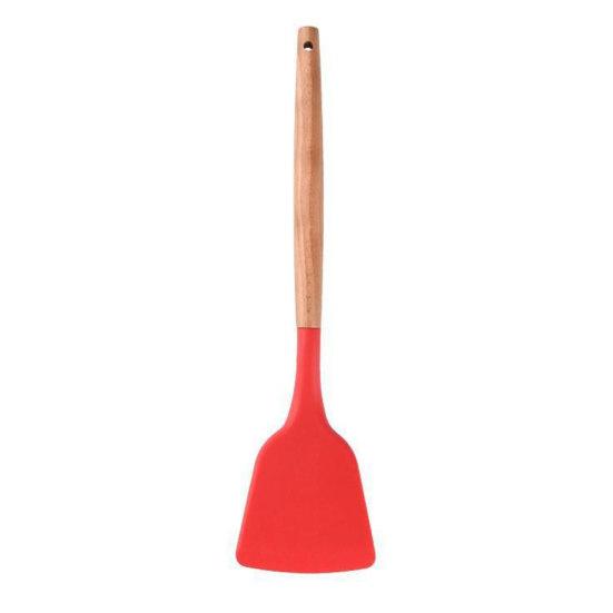 Spatula Anti-slip Kitchenware Comfortable Grip Convenient Ergonomic Design Cooking for Home