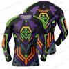 Cartoni Animati Popolari Asuka Anime Maglia da Surf Costumi da Bagno da Spiaggia Tuta da Palestra a Maniche Lunghe Pantaloni Set Fitness MMA BJJ Uomo Jiu Jitsu