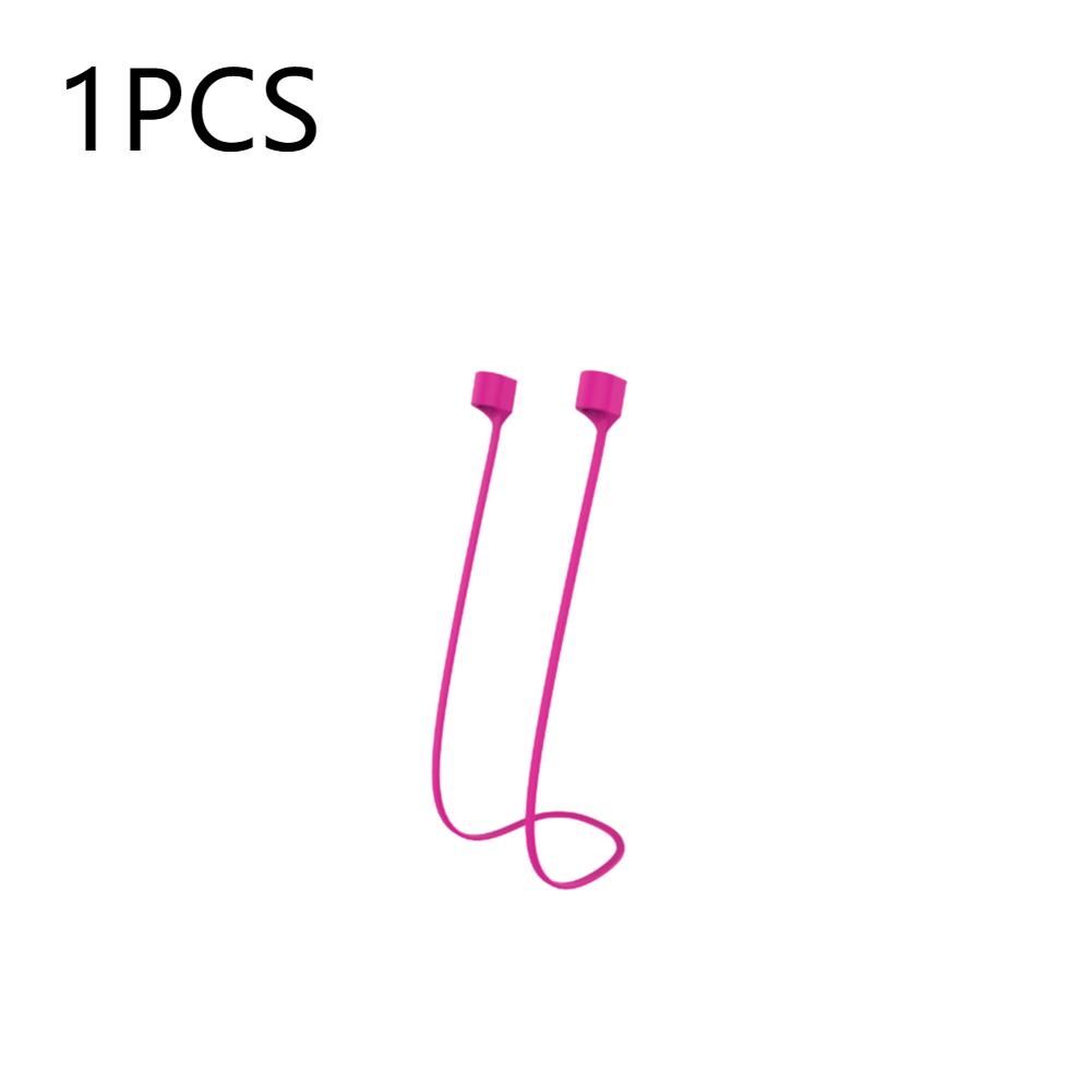 Uchwyt na silikonową linkę zapobiegający zgubieniu, kabel, uchwyt na pasek do słuchawek, kabel, sznurek na szyję do słuchawek dla AirPods 1 2 3 Pro