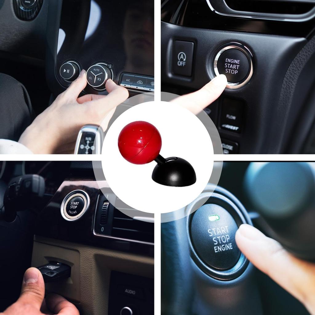 One Click Lever Engine Start Button, One-Touch Start Button Cover, Engine Start and Stop,