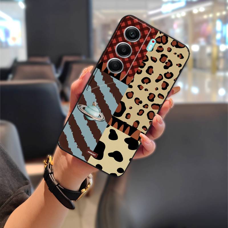 Phone Pouch Full Wrap Phone Case For Tecno Camon40 Pro 4G/5G/CM6/CM7 Dirt-resistant Anti-knock Cute TPU Silicone Durable