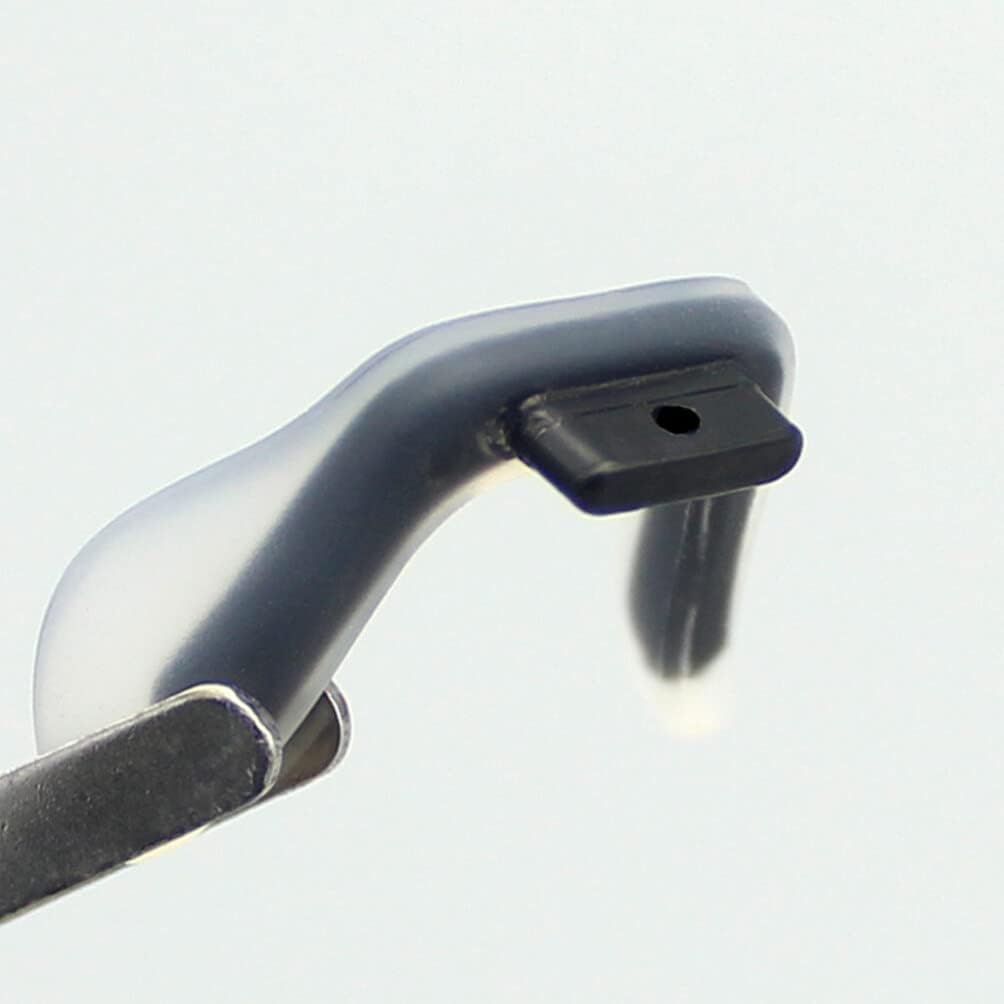 Glasses Pads 3Pcs U Shaped Eyeglasses Pads Screw In Glasses Strap Bridge Silicone Pads Transparent Eyeglasses Anti Slip Anti Drop Glasses Fixing Tool