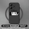 Jujutsu Kaisen Yuta Okkotsu Phone Case For Xiaomi Redmi Note 14 13 12 11 Pro Plus S 5G 4G Soft Black Phone Cover