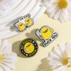Tsuki Casual Game Enamel Pins Cute Rabbit Tsuki Knitting Take a Nap Cartoon Animal Brooches Lapel Badge Jewelry Gifts for Player