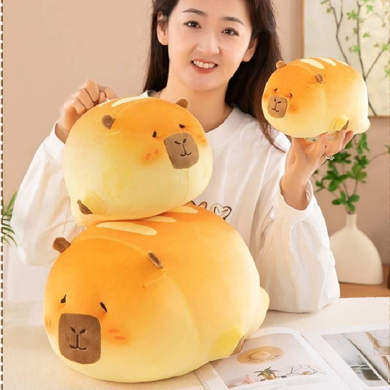 Capybara Plush Toys Cartoon Animal Stuffed Doll Room Sofa Decoration Kid Gifts