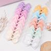 20Pcs 4inch Sweet Candy Color Bow Hair Clip Set for Baby Girls Cute Ribbon Hairpin Kids Headwear Children Hair Accessories Gifts