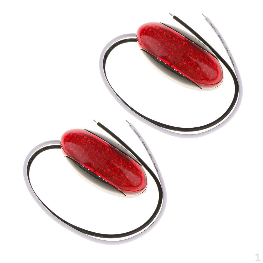 

LEDs Built- Daytime Running Lights, Reversing Side Indicators, Bulbs, Aftermarket Part красный
