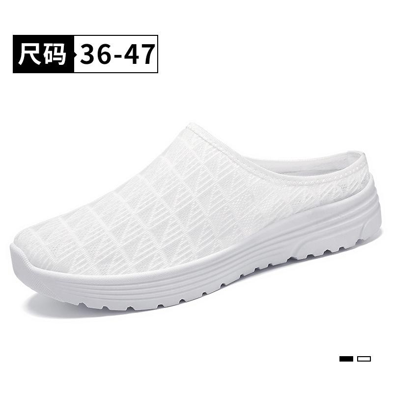 

Женская обувь большого размера тапочки новая повседневная обувь летняя мода универсальные туфли-лодочки дышащие сандалии женские 42