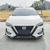 Nissan Sylphy 2014 & 2020 Modification Kit: Front Splitter, No-Drill Honeycomb Front Lip, Bumper, Rear Wing, and Small Body Kit.