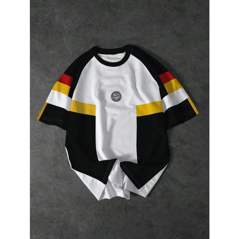 Hot 3D Printed American Retro Short Sleeve Unisex Trendy Street Sports Style Football Summer Unisex Quick DryBreathable Y2K Top