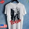 Tričko s kapelou The Clash Punk Rock Vintage Styl Grafické Tričko Unisex Unisex Tričko