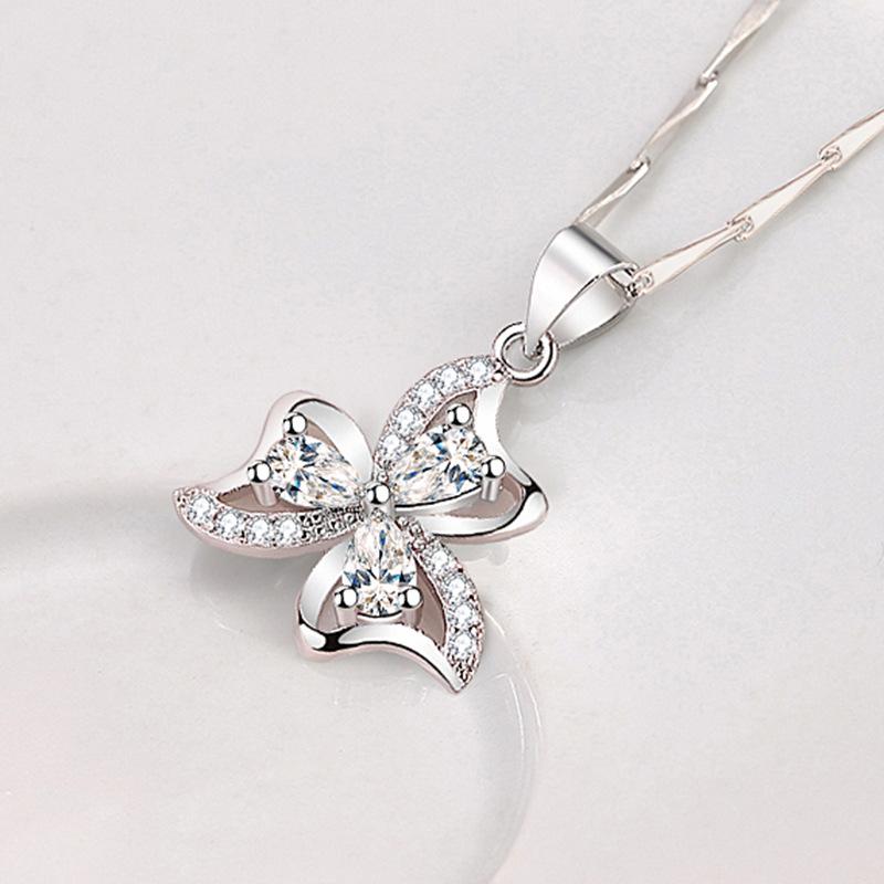 Lindon Women Copper Alloy Zircon Necklace Pendant For Women Party Gifts Fashion Gift