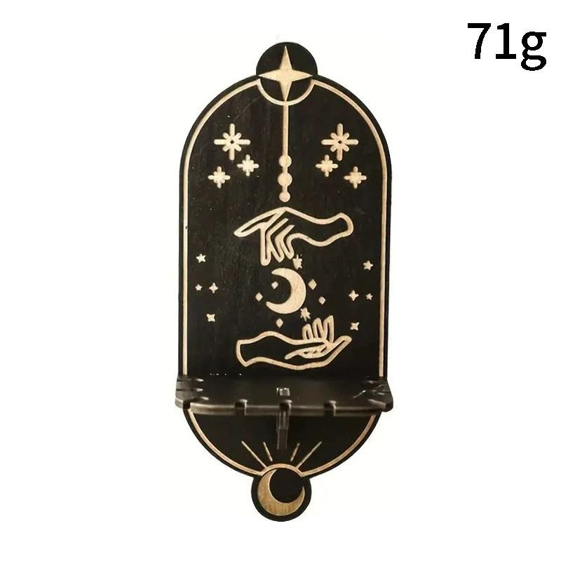 Wandrek Steenmuurrek Hand Houten Displaystandaard Hangende Kandelaar Wanddecoratie Planken Huisdecoratie Plafonddecoratie