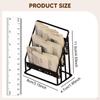 1 :12 Scale Dollhouse Magazine Display Stand Decoration Miniature Newspaper Organizer for