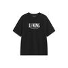 Li Ning Sports Fashion Collection T Shirt Unisex Black AHSSF51-3