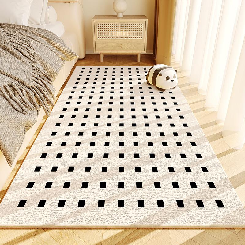 Bedside Carpet Dirt Resistant Wear-resistant Easy To Maintain Floor Mat Home Living Room Sofa Coffee Table Anti Slip Pad