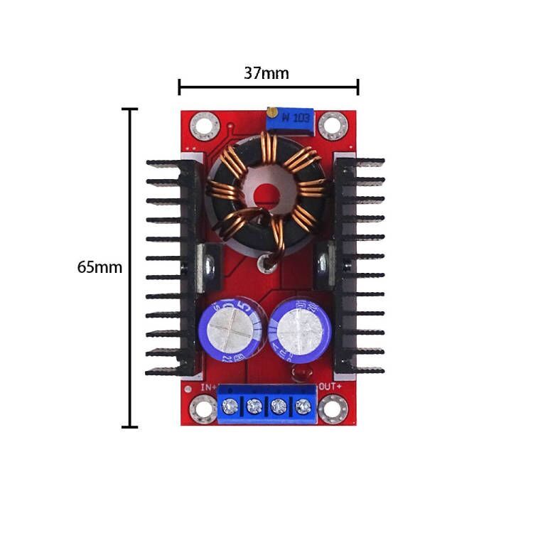 1PCS DC DC 9A 300W 150W Boost Converter Step Down Buck Converter 5-40V To 1.2-35V Power Module XL4016