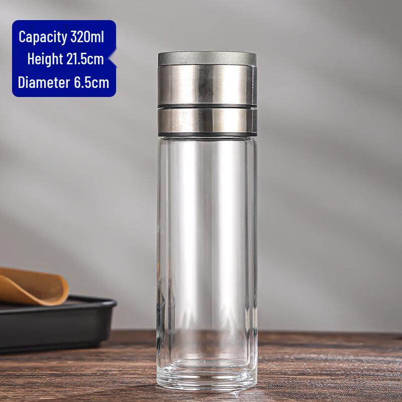 Shangqi Tea Infuser Glass Water Bottle
