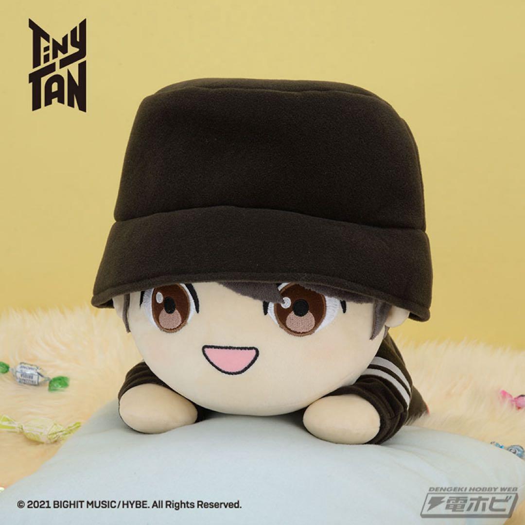 

[USED] TINY TAN JUNGKOOK Lying Down Plush Toy, Korea